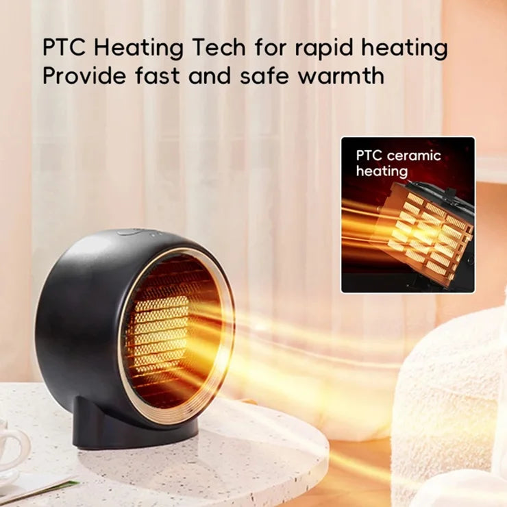 Desktop Mini Fan Heater Small Household Winter Gadgets